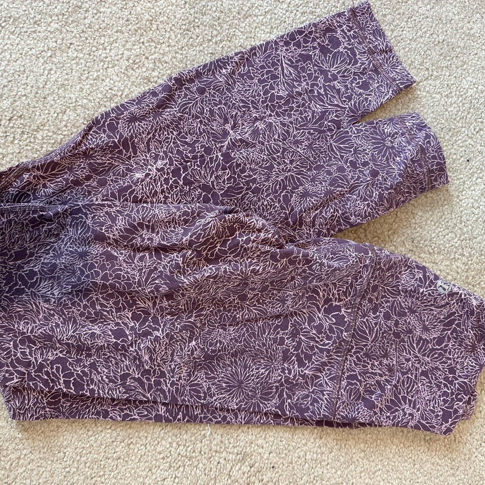 Lululemon align floral print legging 28 inch